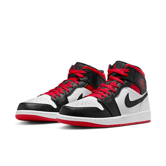 Air Jordan 1 Mid  Gym Red Black Toe  DQ8426-106